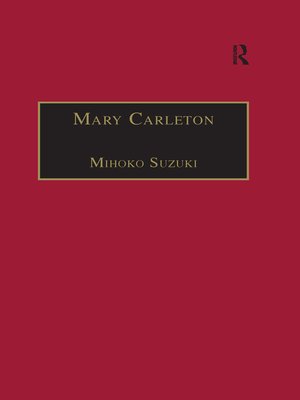 cover image of Mary Carleton